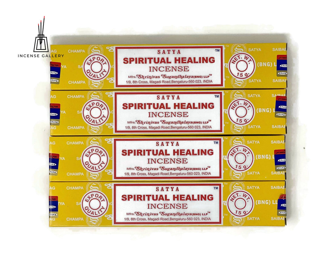 Satya Sai Baba Nag Champa - Spiritual Healing Incense Sticks - 4 packs-Incense Gallery