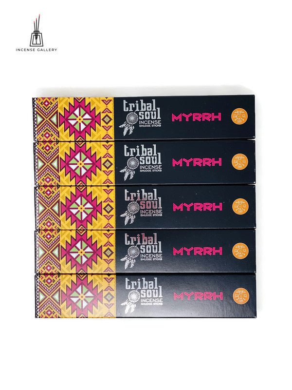 Tribal Soul - Myrrh Masala Incense Sticks - 5 packs - Incense Gallery