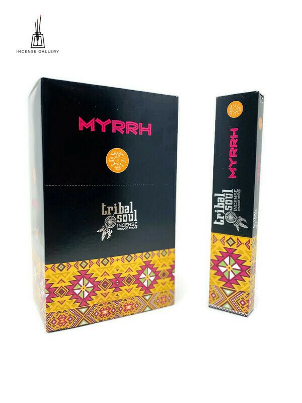 Tribal Soul - Myrrh Masala Incense Sticks - box of 12 packs- Incense Gallery