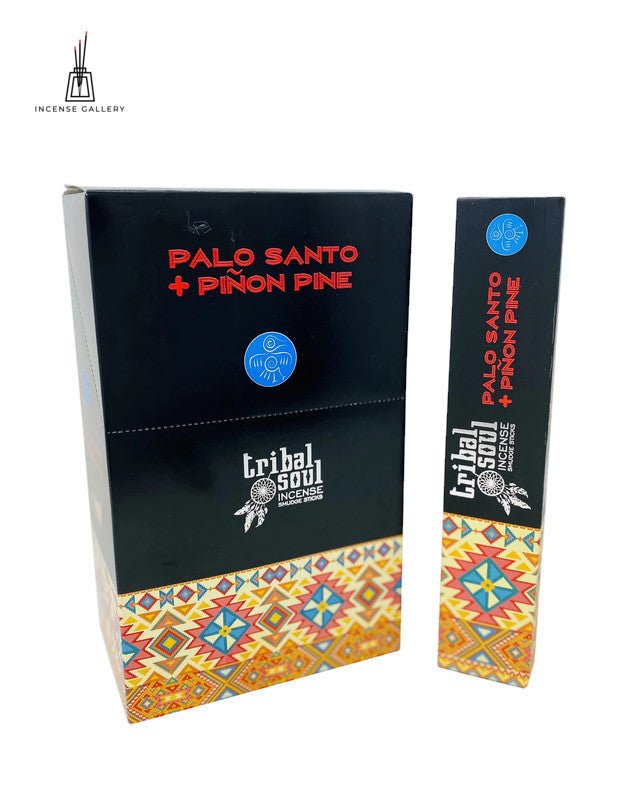 Tribal Soul - Palo Santo + Piñon Pine Masala Incense Sticks - box of 12 cases -Incense Gallery