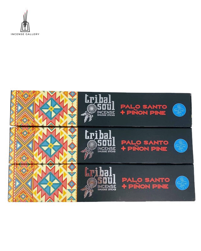 Tribal Soul - Palo Santo + Piñon Pine Masala Incense Sticks - Pack of 3 -Incense Gallery