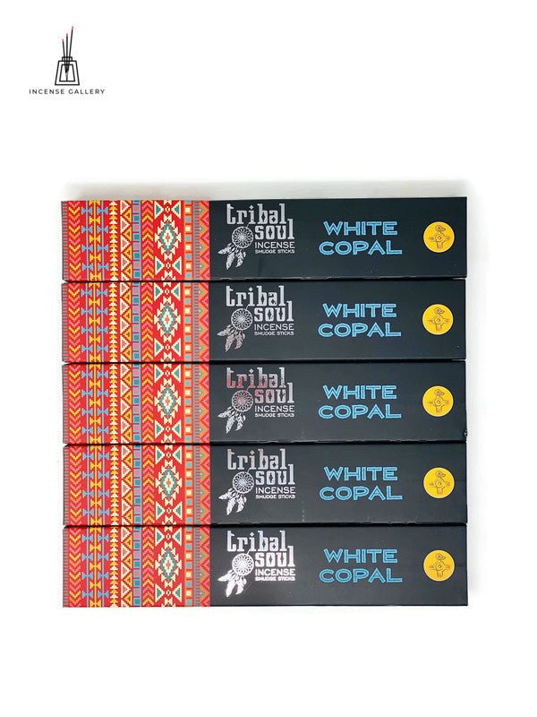 Tribal Soul - White Copal Masala Incense Sticks - 5 Packs -Incense Gallery