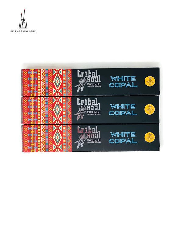 Tribal Soul - White Copal Masala Incense Sticks - 3 Packs -Incense Gallery