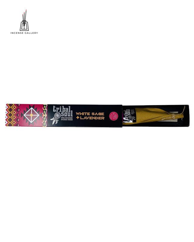 Tribal Soul - White Sage + Lavender Masala Incense Sticks - Single Pack-Incense Gallery