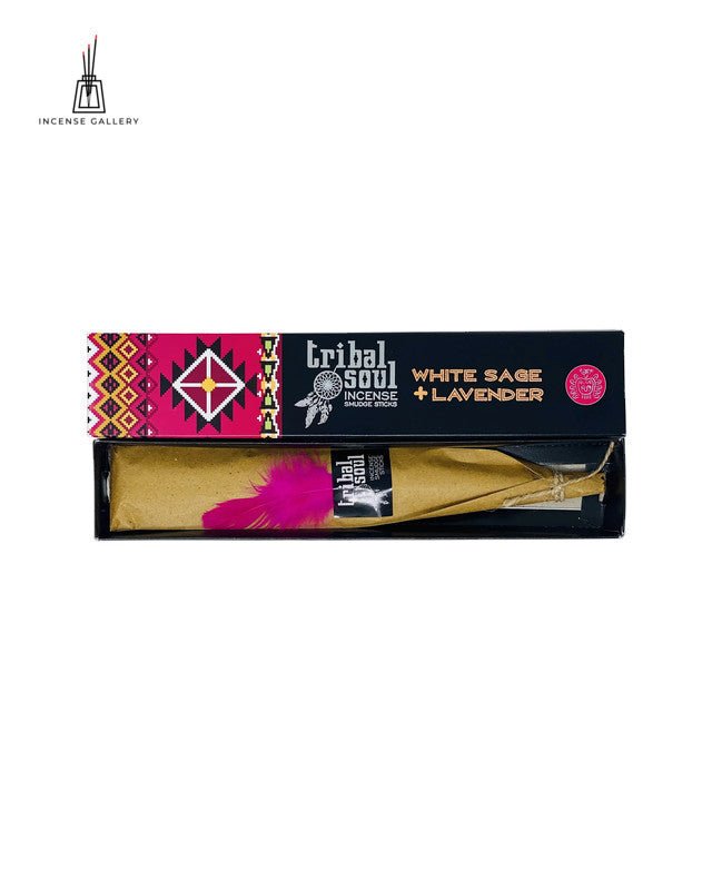 Tribal Soul - White Sage + Lavender Masala Incense Sticks - Pack of 2 -Incense Gallery