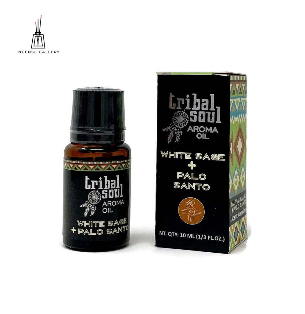 Tribal Soul - White Sage + Palo Santo Aroma Oil - Incense Gallery