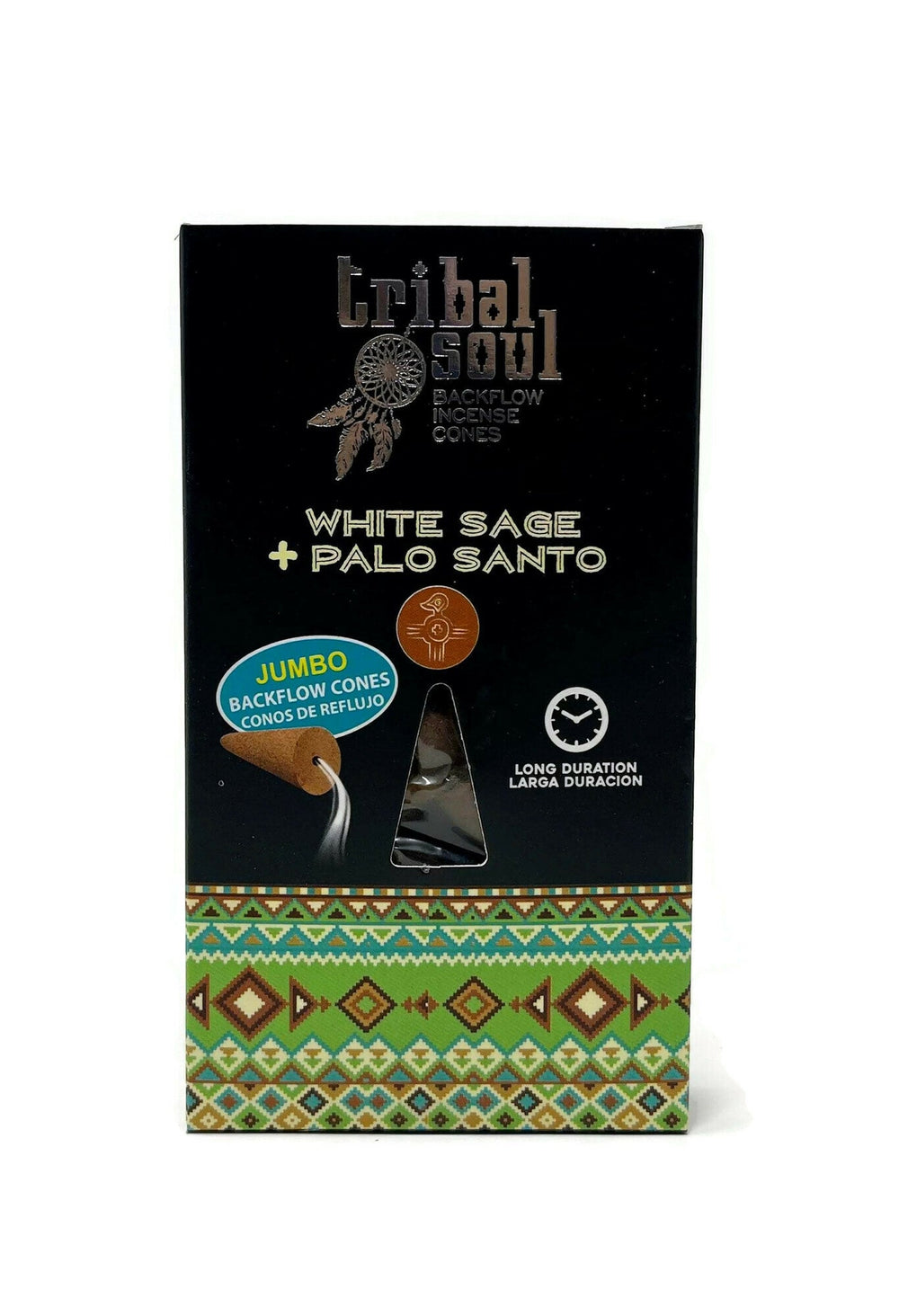 Tribal Soul - White Sage + Palo Santo Backflow Incense Cones - single pack -Incense Gallery