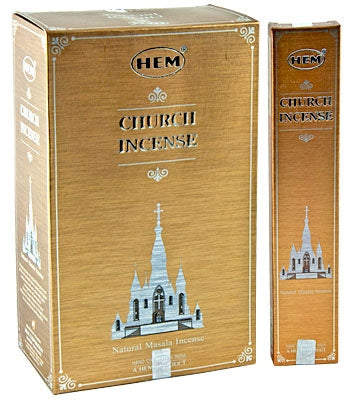 HEM Church Masala Incense Sticks | Set of 12 Boxes - 15 Grams Each