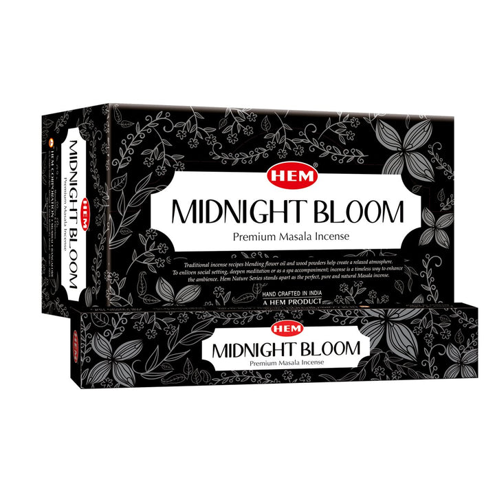 HEM Midnight Bloom Premium Masala Incense Sticks