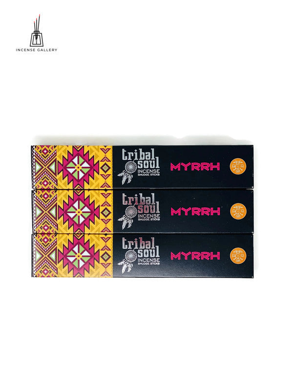 Tribal Soul - Myrrh Masala Incense - 3 packs