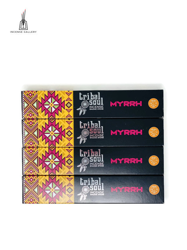 Tribal Soul - Myrrh Masala Incense - 4 packs