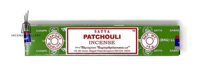 Satya Patchouli Incense - 1 pack (15 grams)