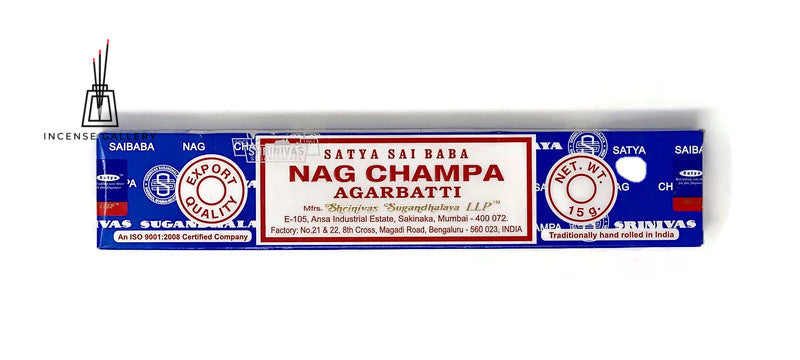 Satya Sai Baba Nag Champa Incense Sticks