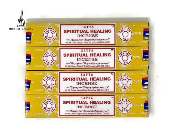 Satya Spiritual Healing Incense Sticks | 4 Packs