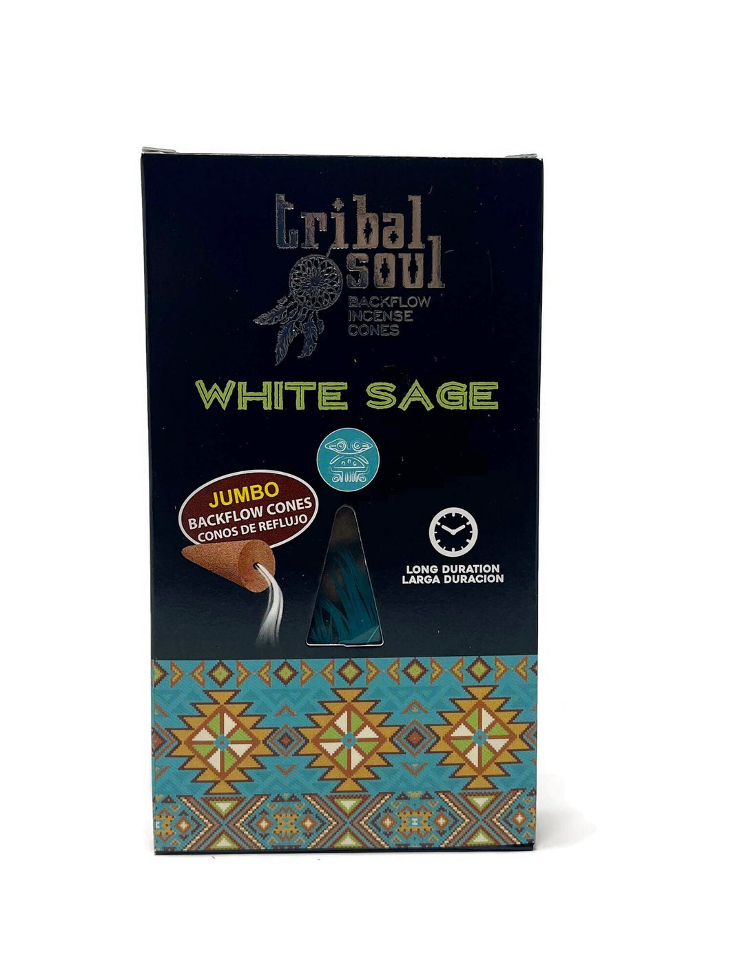 Tribal Soul - White Sage Backflow Incense Cones