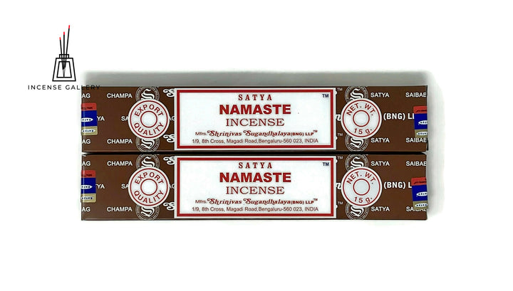 Satya Sai Baba Nag Champa - Namaste Incense Sticks | 2 Packs